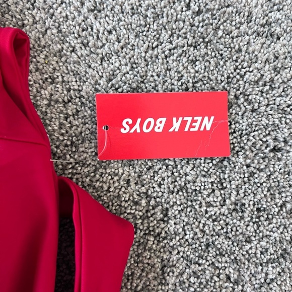 Full Send One Piece Red Thong Women’s Swimsuit Bathing Suit California Size XL - Picture 7 of 8